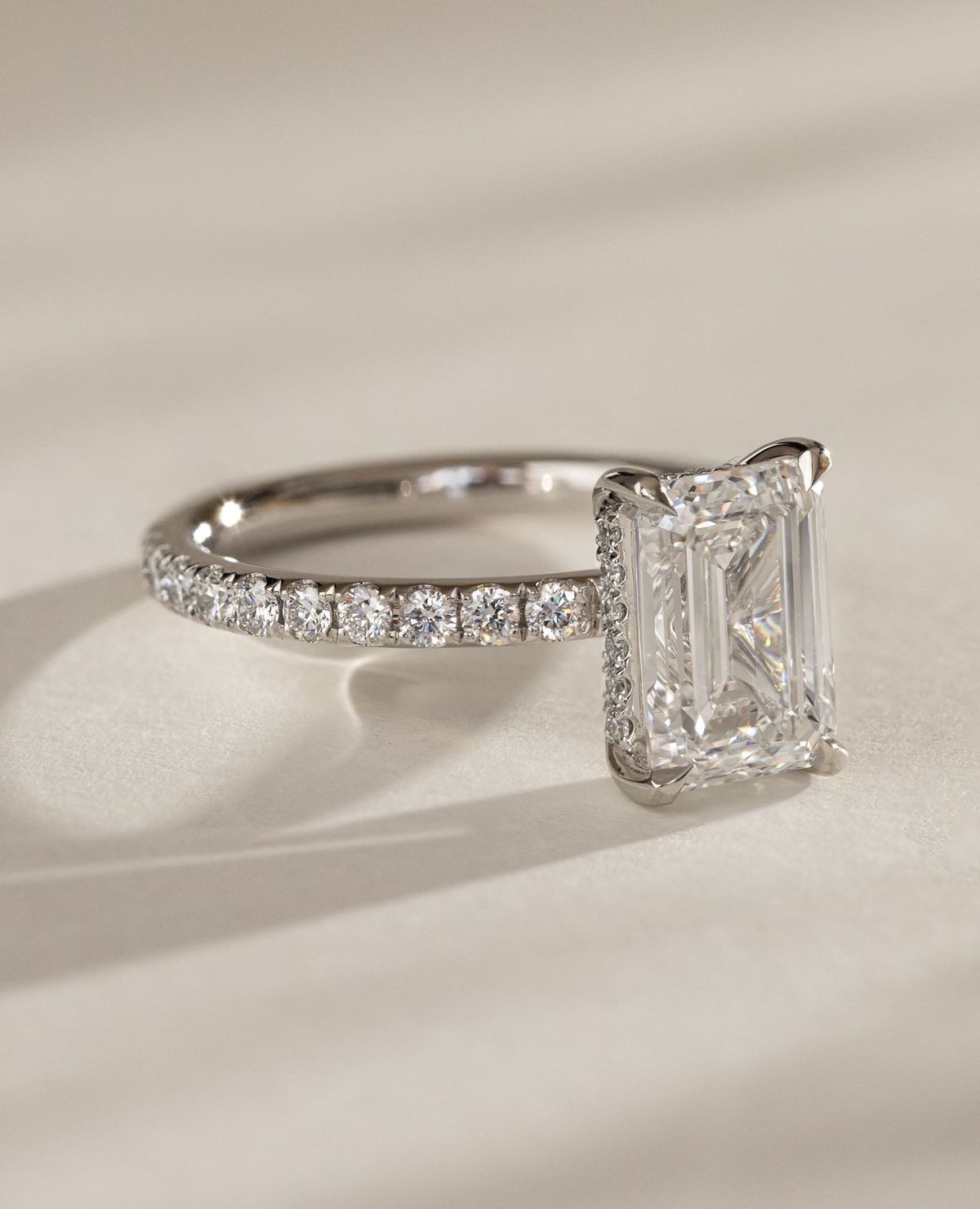 Emerald Promise Ring