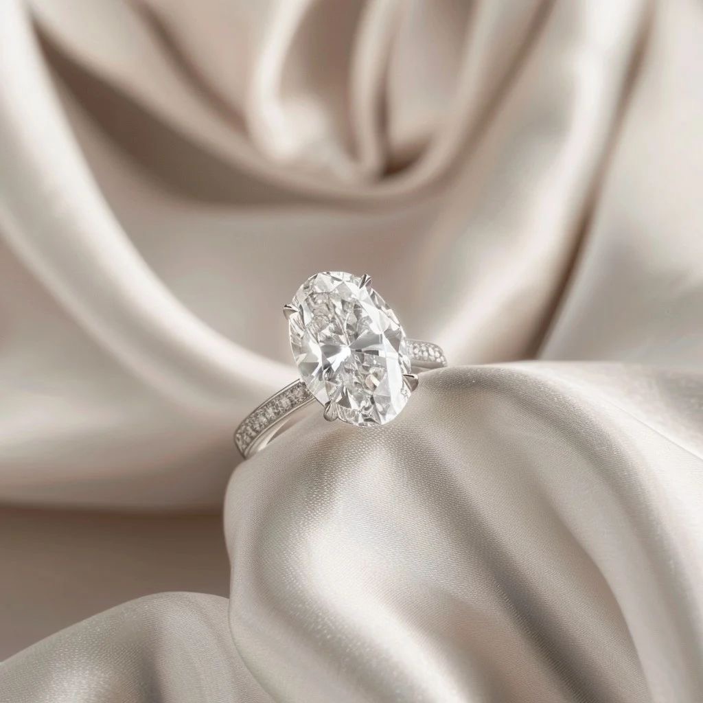 Oval de Lumière - Engagement Ring